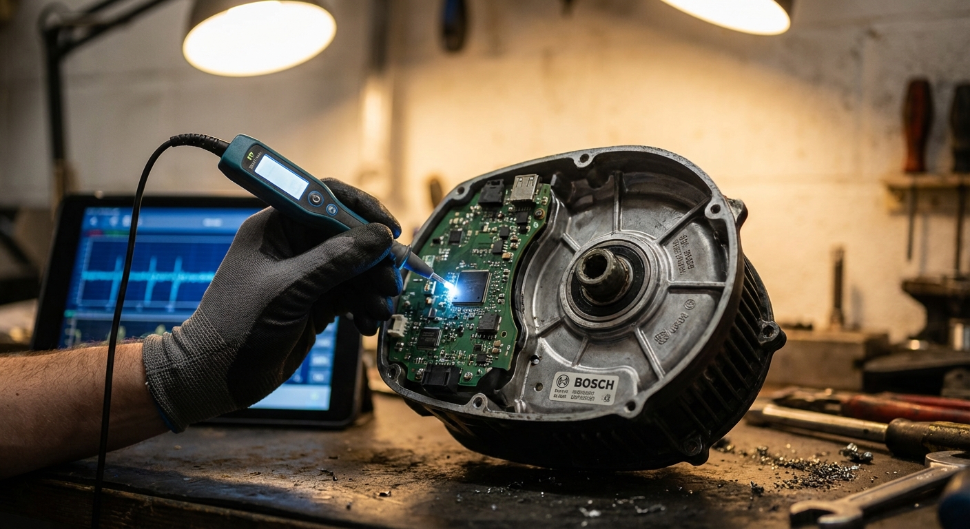 Diagnostic technique et analyse d'un moteur Bosch Performance Line CX