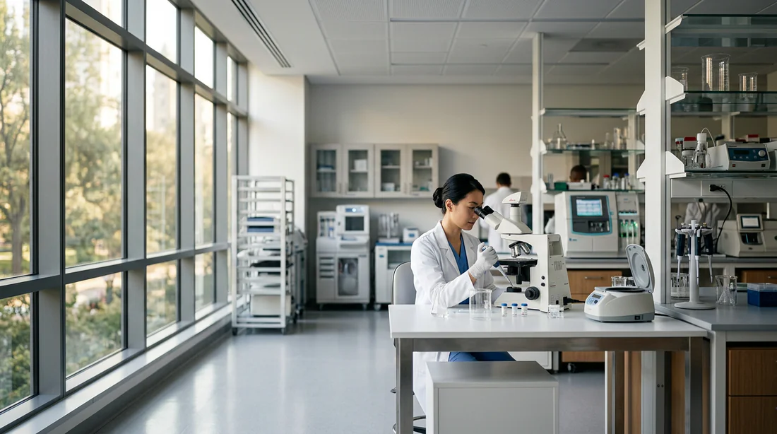 Environnement médical professionnel et serein